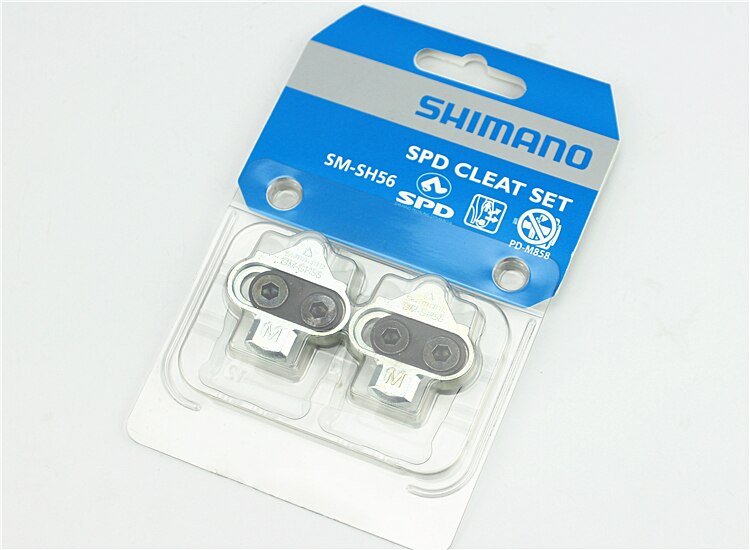 sh51 sh56 SPD Cleats Pair Single Release/ Multi-Release Pedal Cleats w/ Cleat SM-SH51 SM-SH56 Nut Plates Float Mountain