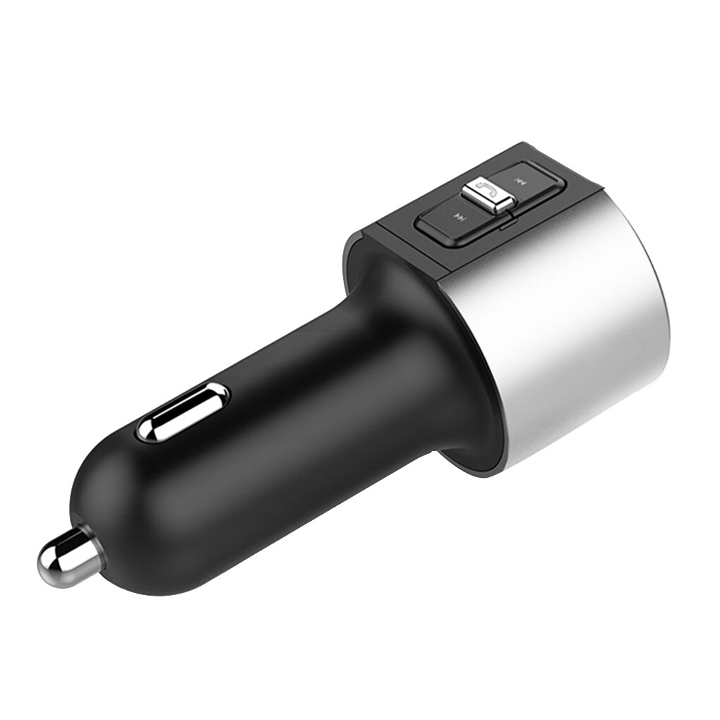 Allume-cigare sans fil Bluetooth FM, lecteur MP3 de voiture, mains libres, Port de chargeur double USB, détection de tension