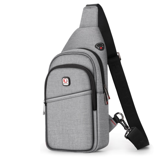 BALANG Crossbody Tassen voor Mannen Messenger Bag Borst Pak Toevallige Zak Waterdichte Nylon Schouderriem Pack