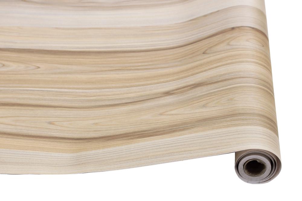 LUCKYYJ Peel And Stick Wallpaper Wood Texture Removable Vinyl Self Adhesive Wall Stickers For Kitchen Cupboard Door Decoration