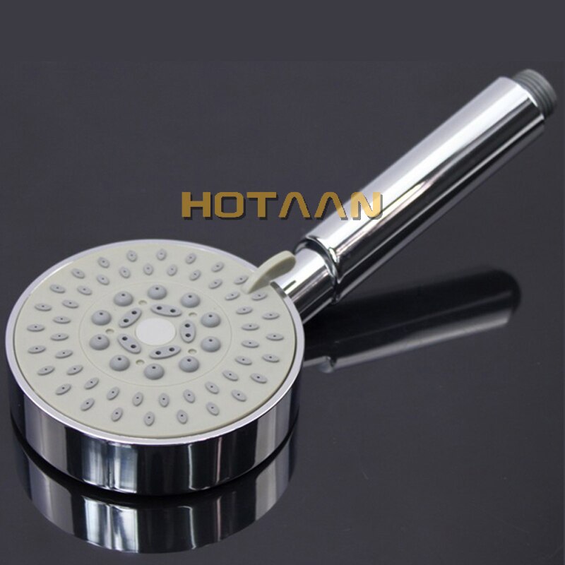 hand shower set 5-function hand shower with switch +1.5M stainless steel shower hose +holder shower accessories