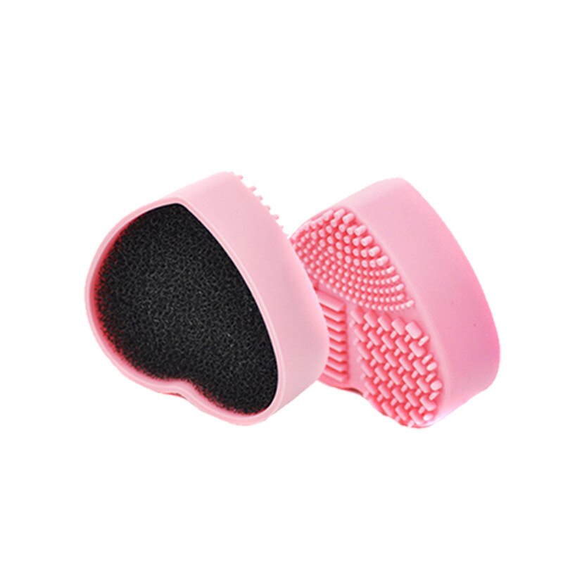1PC Silicone Makeup Brush Cleaning Glove Sponge Makeup Washing Brush Scrubber Tool Cleaners Cleaning Brushes: A