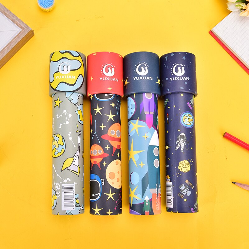 Imaginative Fancy World Colorful CartoonKaleidoscope Magic Toddler Sensory Educational Toys For Children Birthday Toy