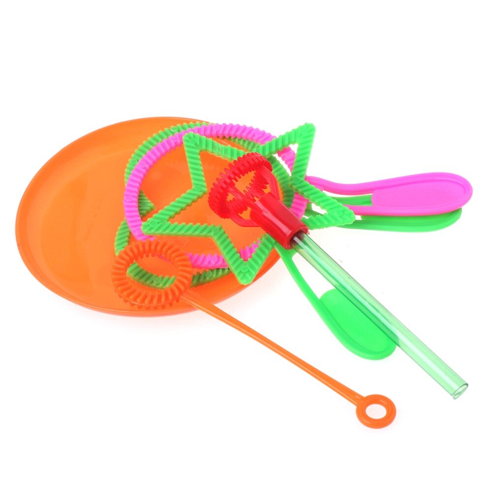 6 Stuks Blazen Bubble Zeep Gereedschap Speelgoed Bubble Sticks Set Outdoor Speelgoed Kinderen Speelgoed
