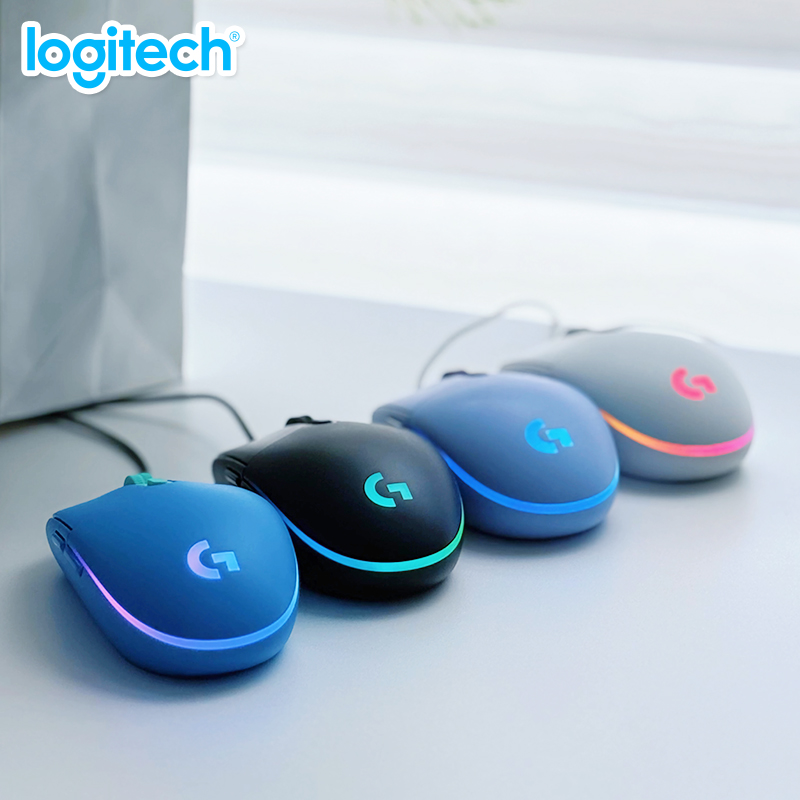 Logitech G102 Wired Gaming Mouse - Ergonomic , Custom DPI Levels, Responsive Buttons for Daily Gaming/Work