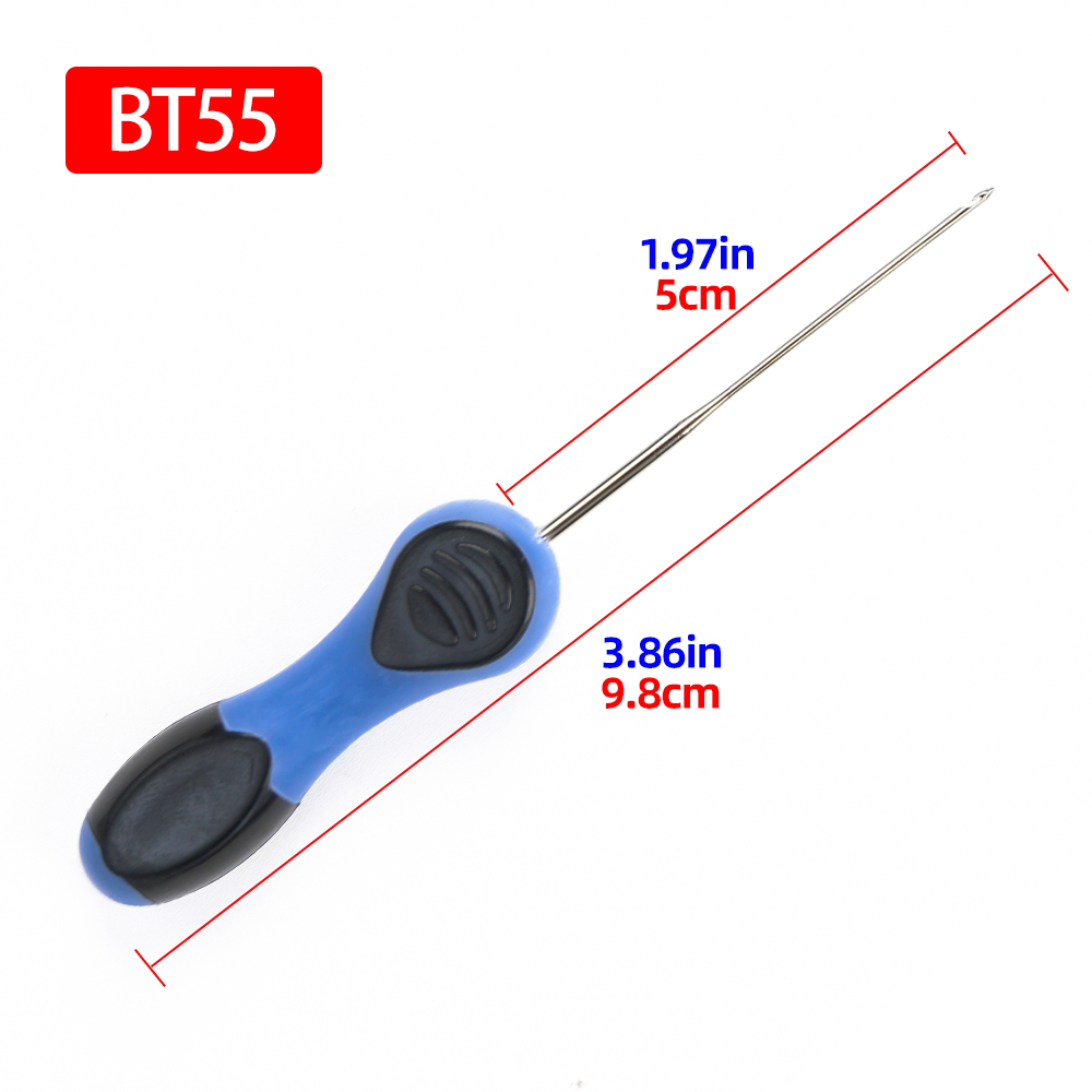 Hirisi Carp Fishing Bait Needle Set Pop Up Boilie Rigs Splicing Needle Carp Hook Link Making Tools Fishing Accessories BT53: Orange