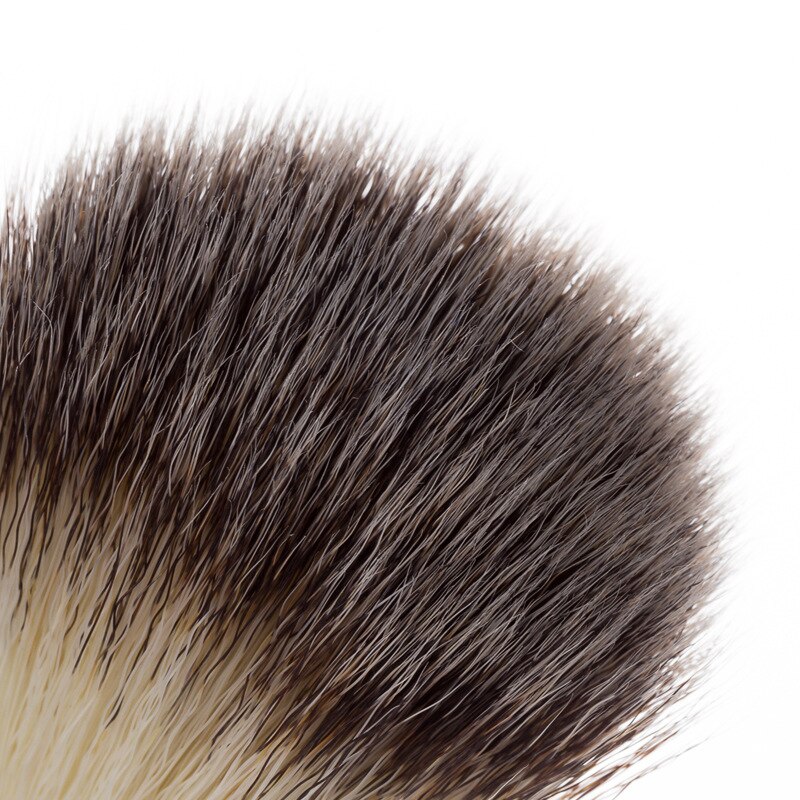 Dassenhaar Mannen Scheerkwast Kapper Salon Mannen Facial Baard Schoonmaken Apparaat Scheren Tool Scheermes Borstel Met Hout handvat
