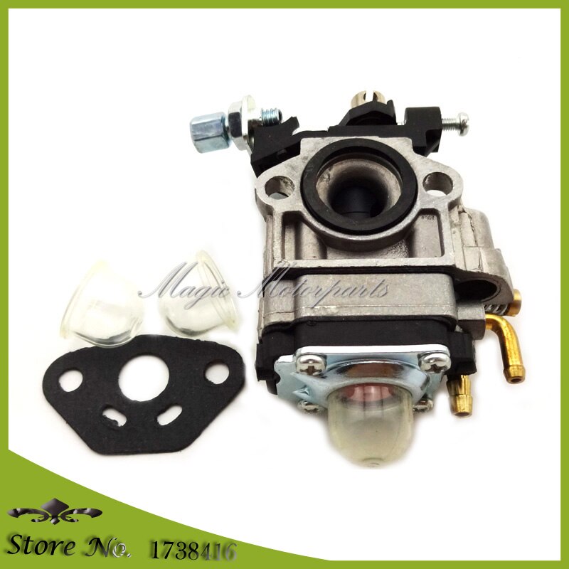 Carburetor W/Gasket For Jiffy Ice Auger Jiffy 2 Cycle Engines 4082 Carb Replace