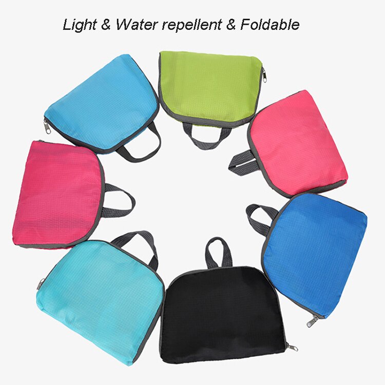 Light Sport Backpack, Folding Day Bag, Waterproof Hiking Travel Bag , Men Women Casual Bag Multi-Function Backpack: 1pcs random color