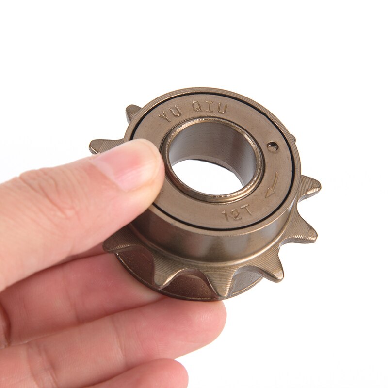 Ett stycke cykel frihjul 12t tänder 18mm 34mm enkelspeed friläge svänghjul kedjehjul cykeltillbehör