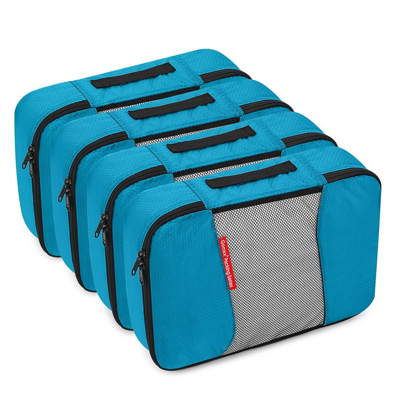 Gonex 4 pièces sacs de rangement de voyage vêtements emballage pochette organisateur de bagages
