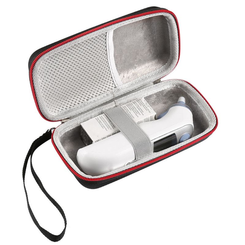 Newest Portable Protective Case for Braun Thermoscan 7 IRT6520 Digital Ear Thermometer Hard Carrying Case Cover Handbag