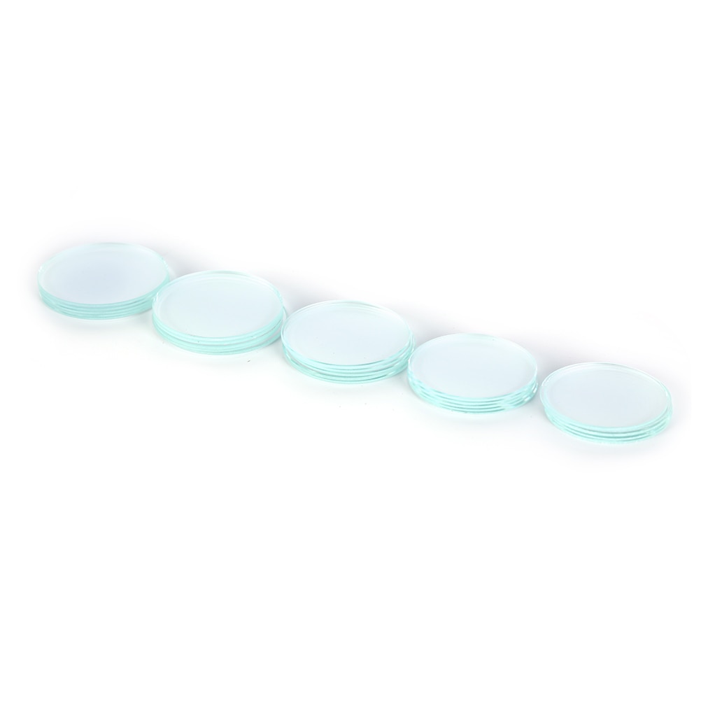Watch Glass 5pcs Anti-scratch Transparent Round Crystal Glass Part For Watch Repair Size 36mm/37mm/38mm/39mm/40mm