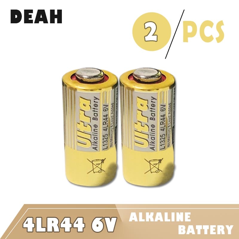 2 Pcs Primaire Droge Batterijen 4LR44 6 V Alkaline Batterij 476A L1325 1414A GP476 V4034PX PX28AB PX28L K28L Voor Remote speelgoed Rekenmachine