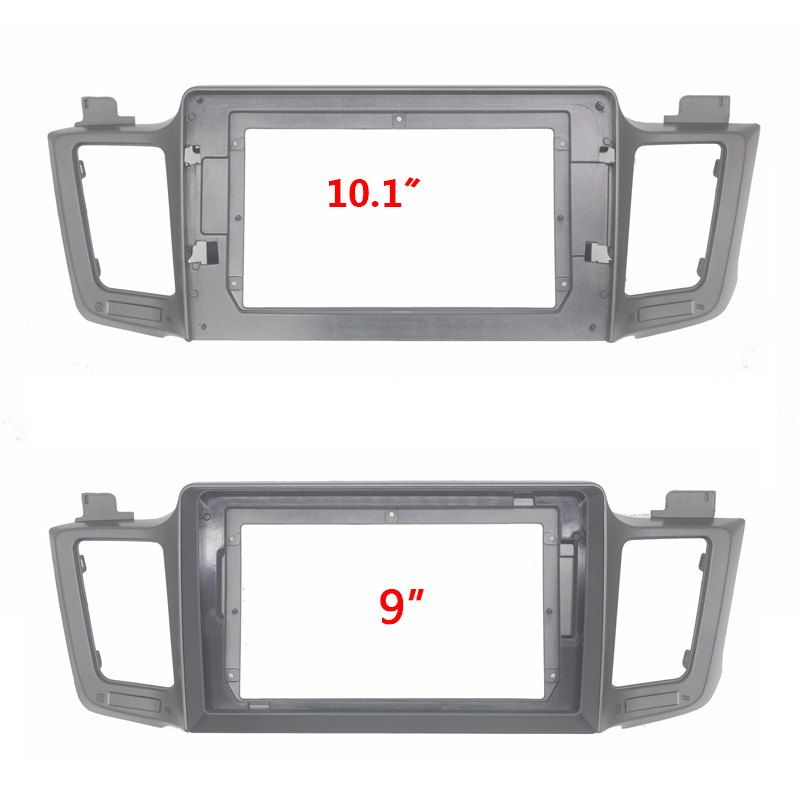 2 Din Android Head Unit Car Radio Frame Kit For TOYOTA RAV4 Auto Stereo Dash Plastic Panel Fascia Trim Bezel Faceplate