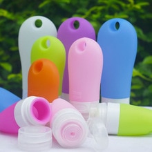 Reisbenodigdheden lege siliconen reisverpakking persfles badbewaarbakjes shampoo crèmepot split opladen wassen gorgelen