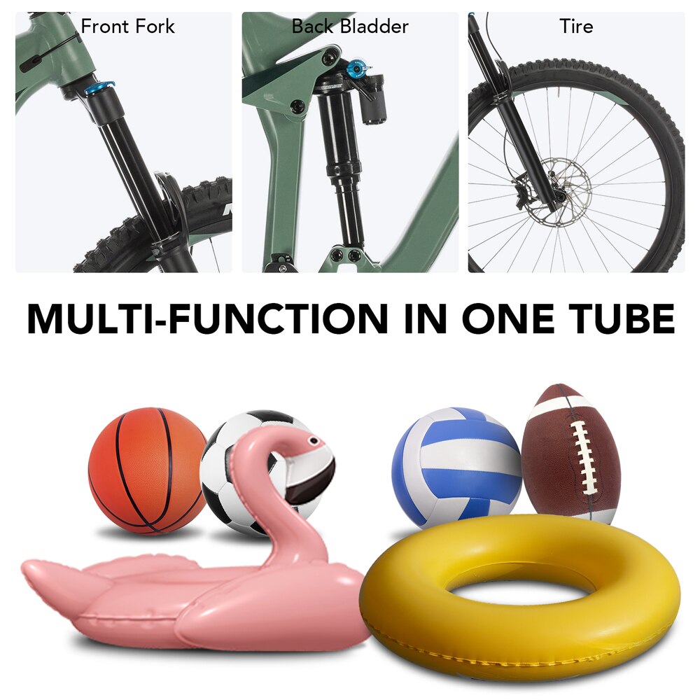 Przenośna wysokociśnieniowa pompka robić roweru 500psi z manometrem robić widelca i tylnego zawieszenia amortyzatora górskiego koła rowerowego