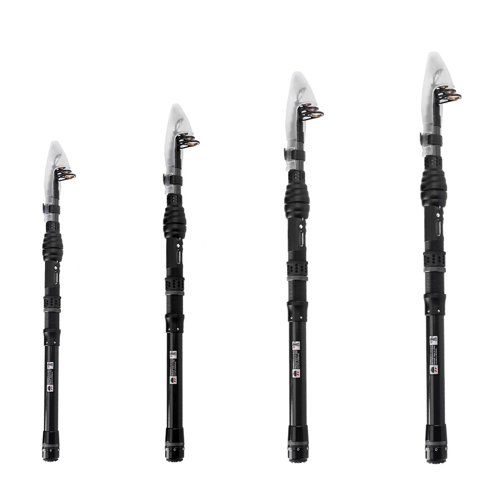 1.8-2.7m Carbon Portable Telescopic Fishing Rod Outdoor Lure Fishing Tackle-192604