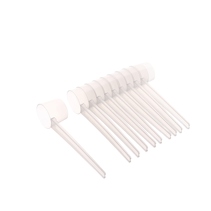 Cucharas medidoras de 5g, cuchara medidora de café, proteína, leche en polvo, utensilios de cocina para el hogar, cuchara medidora de plástico DIY, 10 Uds.: Gris claro