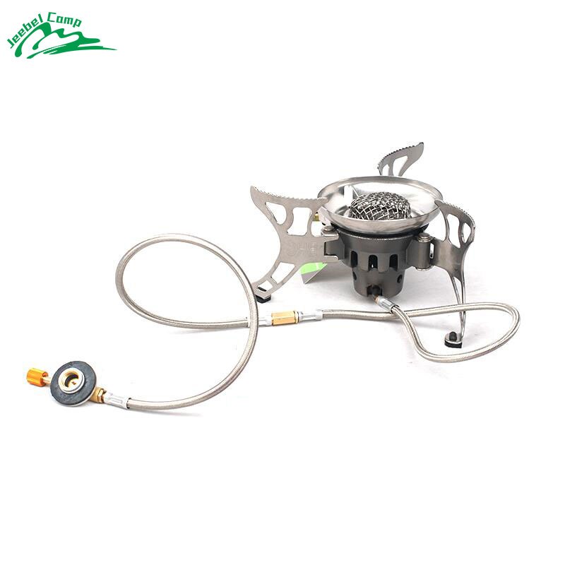 Jeebel 44cm Verlengen Buis Gasfornuis Adapter Brander Outdoor Camping Propaan Cilinders Tank