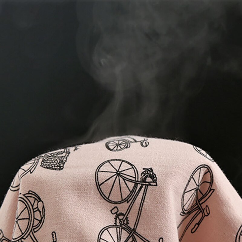 1 st babybadduk 100%  bomullshandduk cykelmönster mjuk bärbar handduk 4 färger andningsbar barnnäsduk 25*50cm