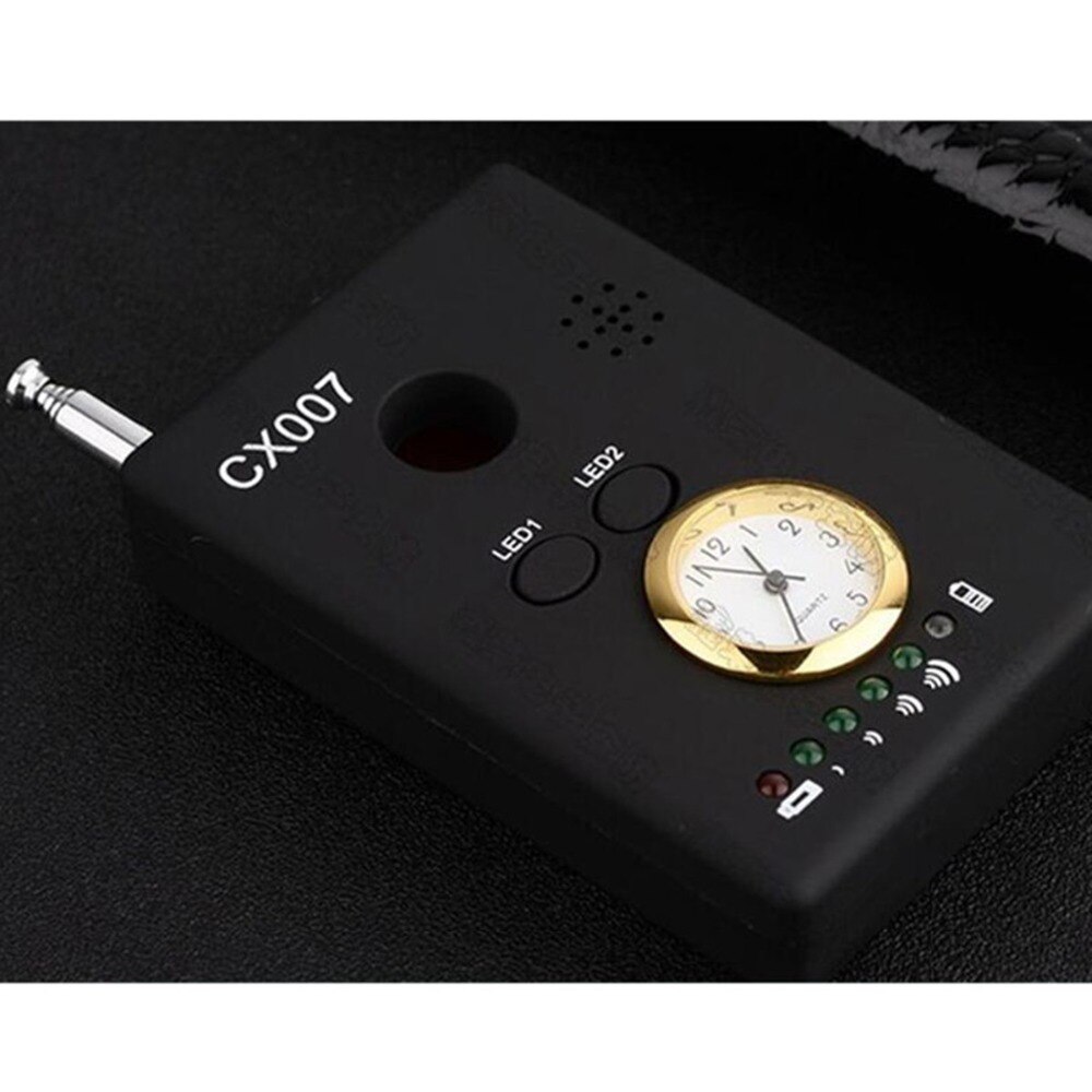 CX007 RF GSM Device Detection Multi-function Signal Camera Phone GPS WiFi Bug Detector Finder With Alarm Person Security
