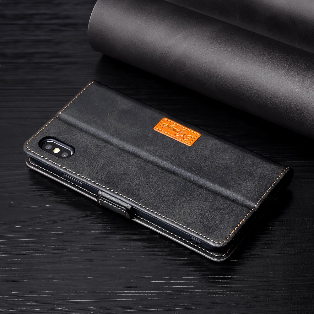 Leather Case For UMIDIGI S5 Pro/A7 Pro/Power 3/F2/A3X/A3S Cover Contrast Color Flip Wallet Flip Magnetic Leather Holster Case