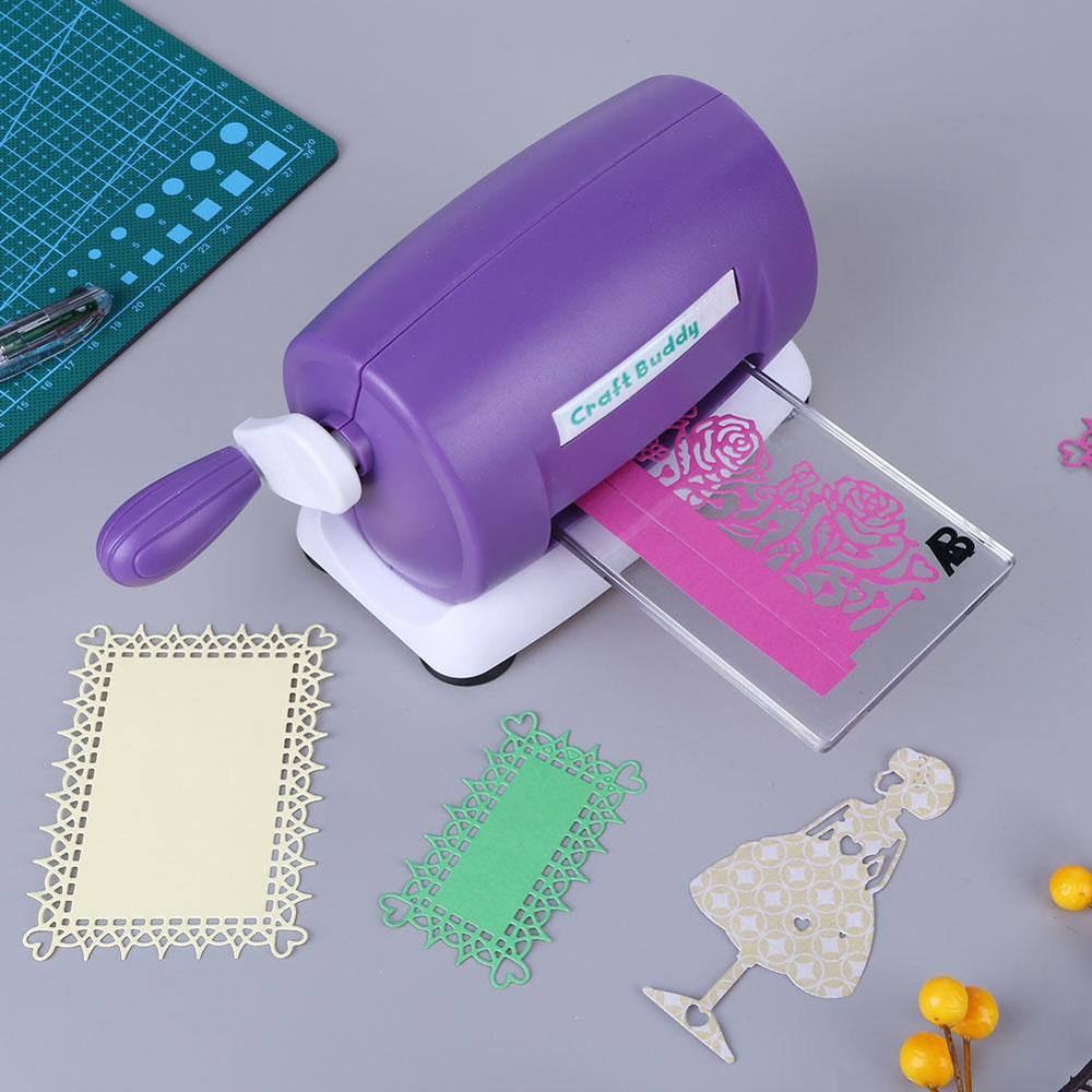 DIY Plastic Paper Cutting Embossing Machine Craft Scrapbooking Album Cutter Paper Cutter Piece Die-Cut Machine Handmade Tool