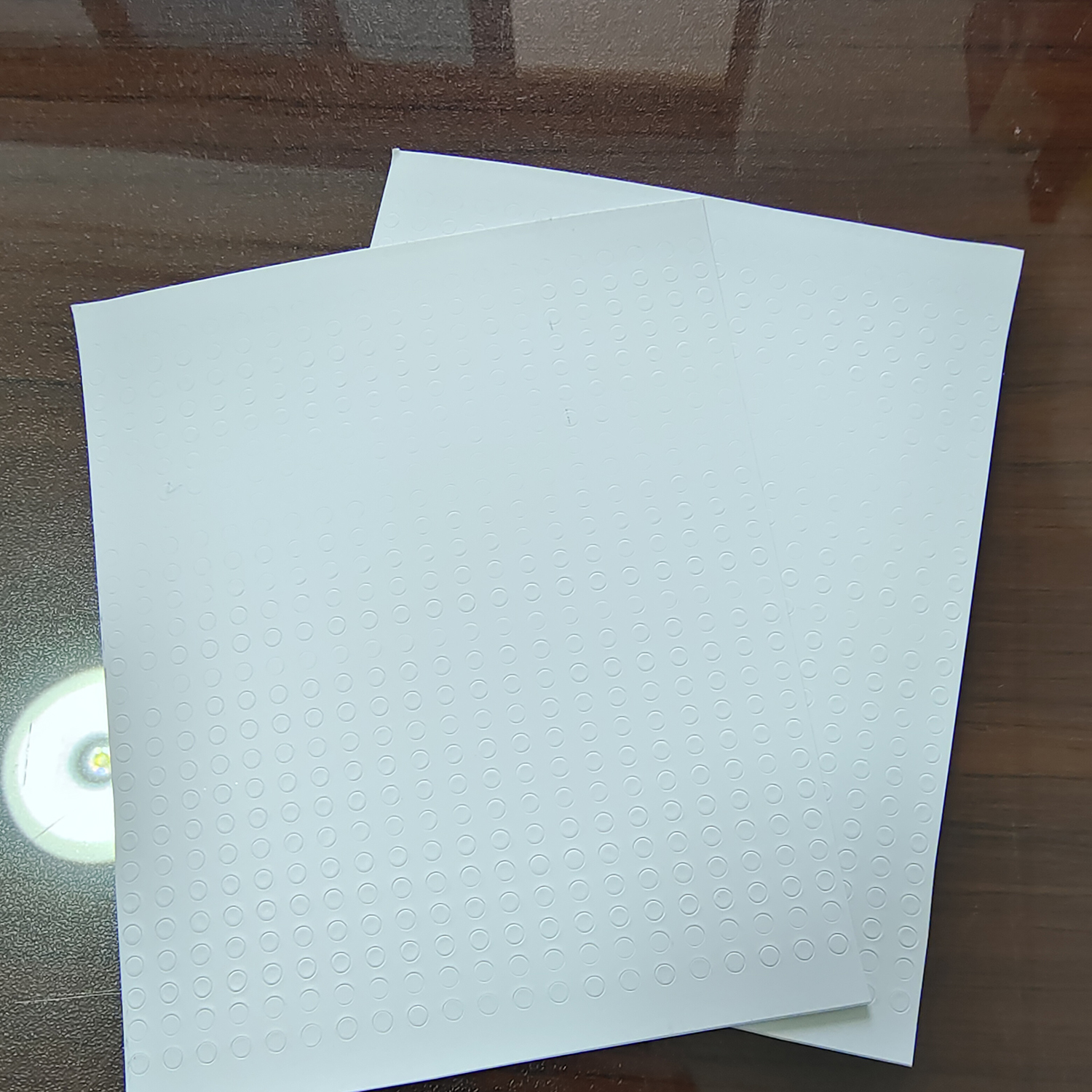 2.5mm Small Screw Hole Security Seal Warranty Void Sticker Eggshell Brittle Tamper Evident Removal Proof Paper Label Cover Stamp: PURPLE