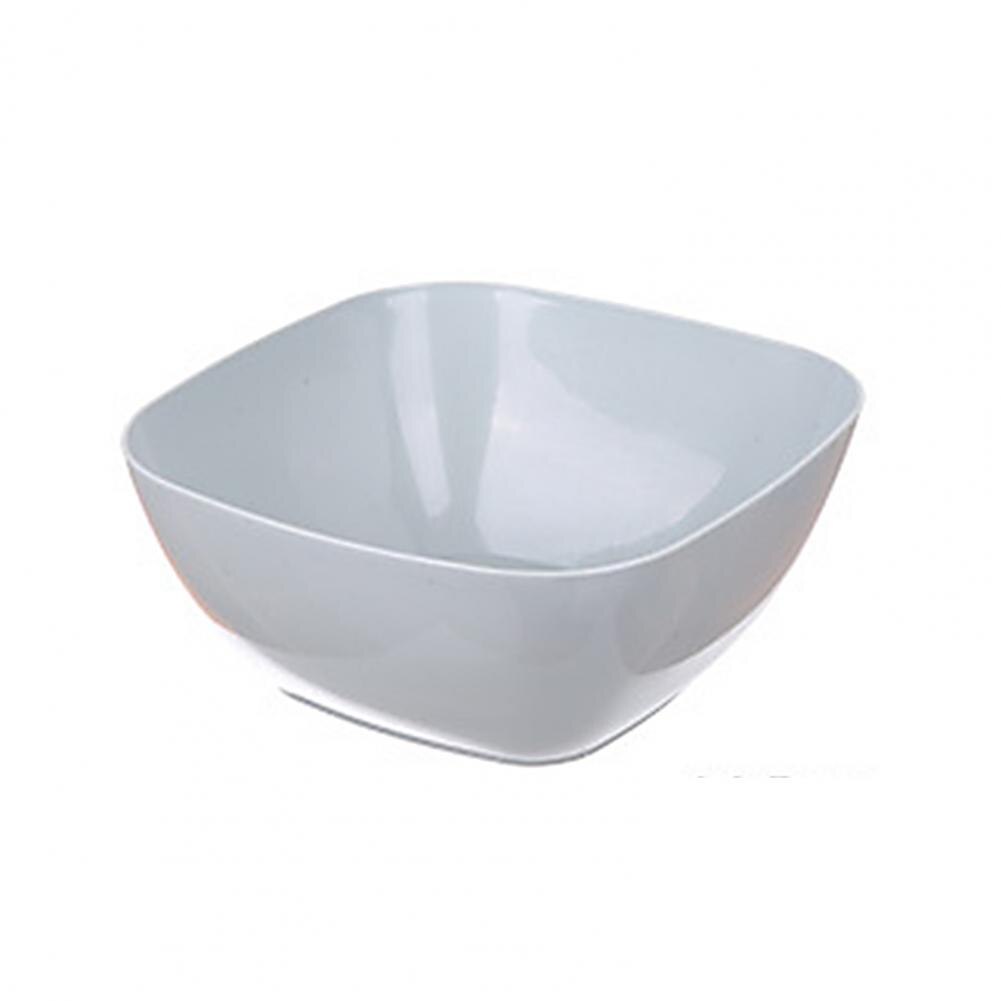 Vierkante Saladekom - 1.4L Inhoud - Onbreekbaar Plastic Eco-vriendelijk - voor Feest Picknick Keuken: Blauw
