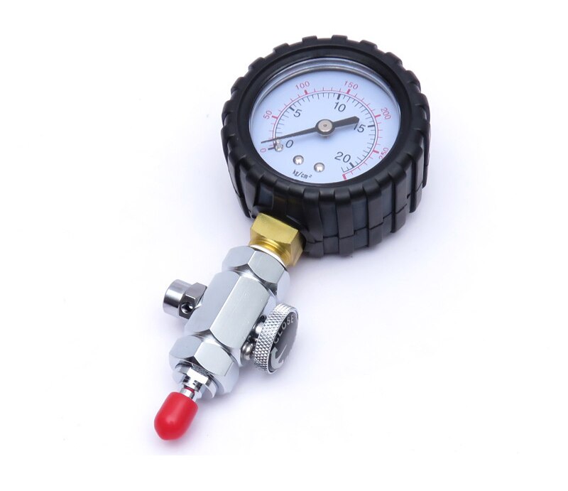 Tauchen Tauchen Zwischen Manometer Für Regler Dame Analysator 300PSI Niedrigen Druck Überprüfen Messgerät Wartung Ausrügestochen