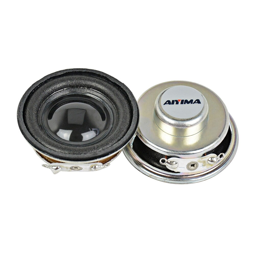 Aiyima 2 stks 2 Inch 3 w Draagbare Tweeter Audio Stereo Speaker Kolom Mini Louderspeaker Radio Ronde Volledige Range Luidsprekers 4 Ohm