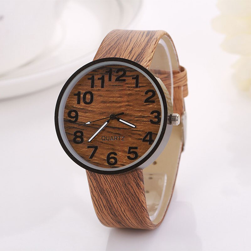 nuevos relojes de mujer, relojes de Retro de bambú de madera, relojes de pulsera de cuarzo, reloj para mujer: 1573897