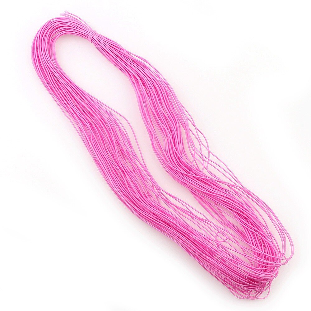 Corde élastique pour noyau élastique | 20 m/ensemble de 14 couleurs, 0.8mm ligne caoutchouc élastique, cordon de perles en Nylon, bracelet à bricoler, collier bijoux couture, accessoires de couture: DK1277-3