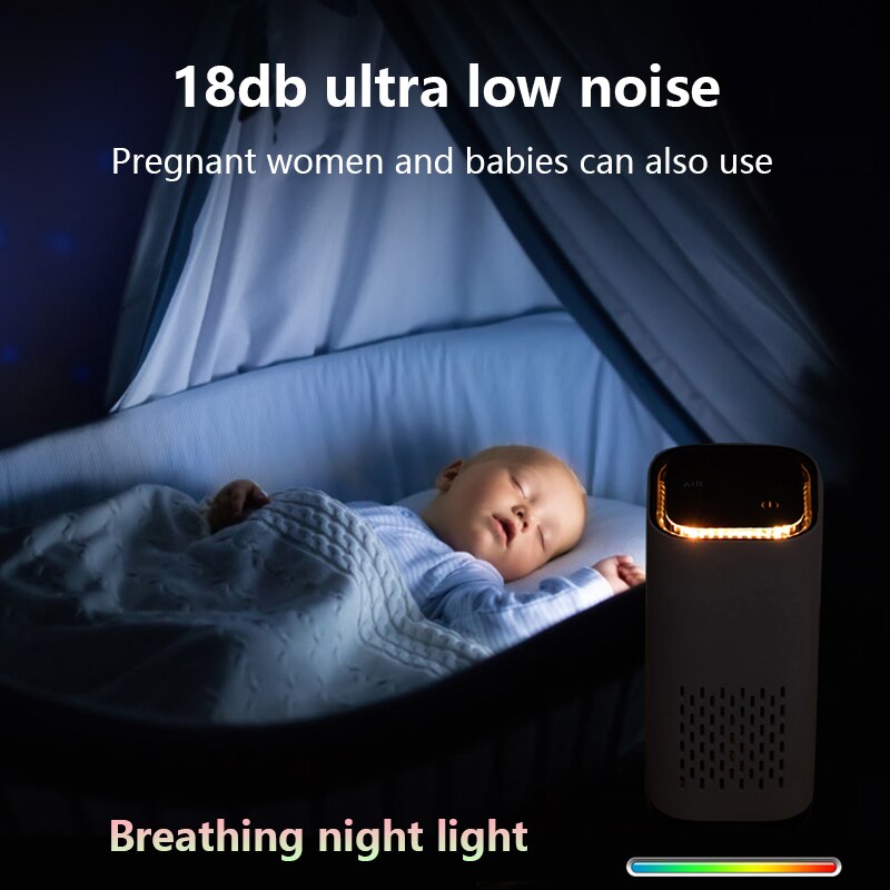 Car Air Purifier Cleaner 3 million Negative Ion USB Mini Home Vehicle Air Cleaner Remove Formaldehyde Air Purifier