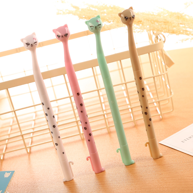 1pcs Rainbow Color Cartoon Gel Pen Cute Magic Pens Kawaii Gel Pens For School Writing Novelty Stationery Girls