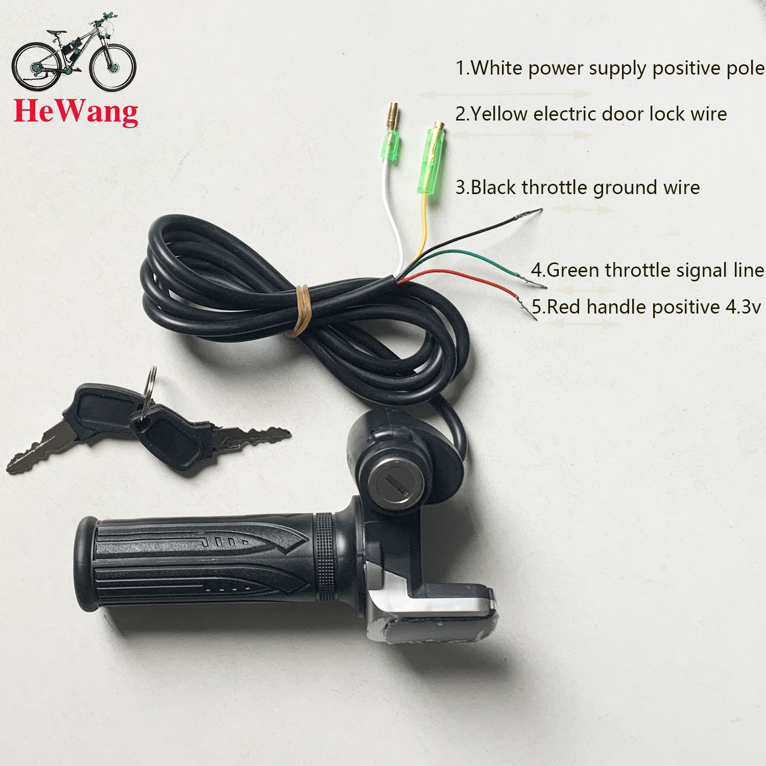 Controlador de motor sin escobillas de onda sinusoidal de 3 modos para patinete eléctrico, 24/36/48V, 350W, 18A + con bloqueo, manillar, pantalla LED, capacidad de batería