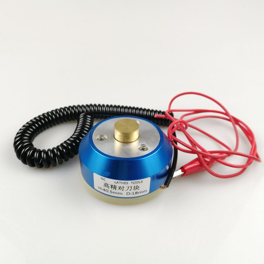Engraving machine precision tool block CNC tool sensor, Cnc Router Tool Setting Auto-Check Instrument,CNC sensor block: blue