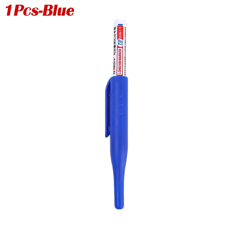 8 stuks diep bereik markers lange penpunt neus waterdichte marker