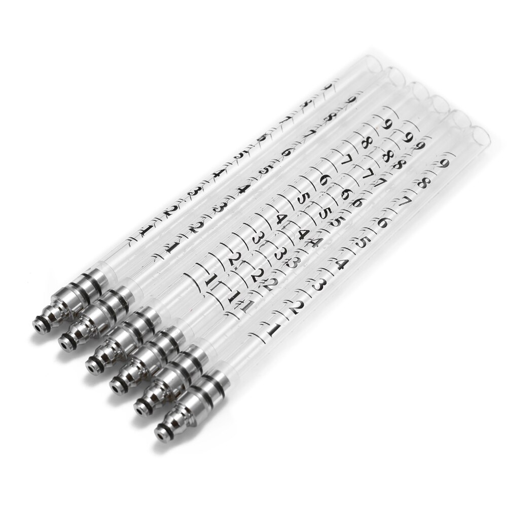 Diesels Accessory Injector Flow Meter Test Tool Kit Common Rail Adaptor Fuel Tester Set 6 Cylinder