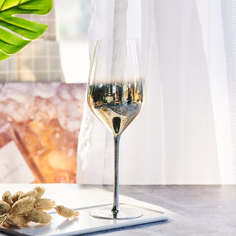 Starry sky gradually changes color wine glass Gobl... – Grandado