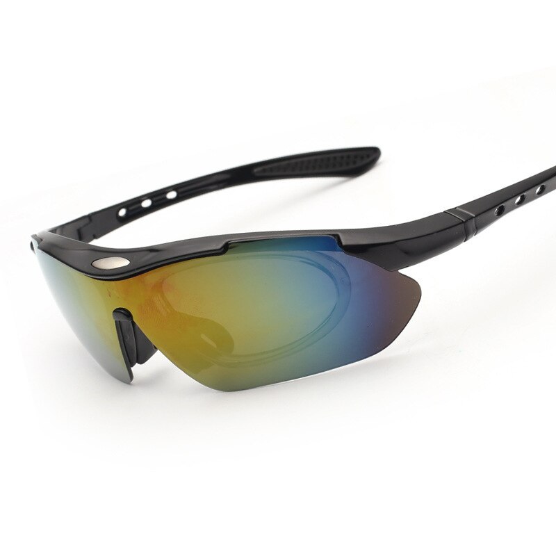 Outdoor Sport Zonnebril Met Meerdere Lenzen Mannen En Vrouwen Fietsen Vissen Bril Winddicht Bijziendheid Vervangbare Zonnebril