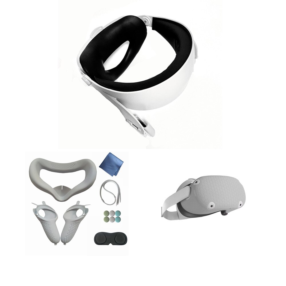 Upgrade Verstelbare Voor Oculus Quest 2 Vr Halo Band Verhogen Ondersteunende Forcesupport Head Strap Voor Oculus Quest2 Accessoires: Package 3