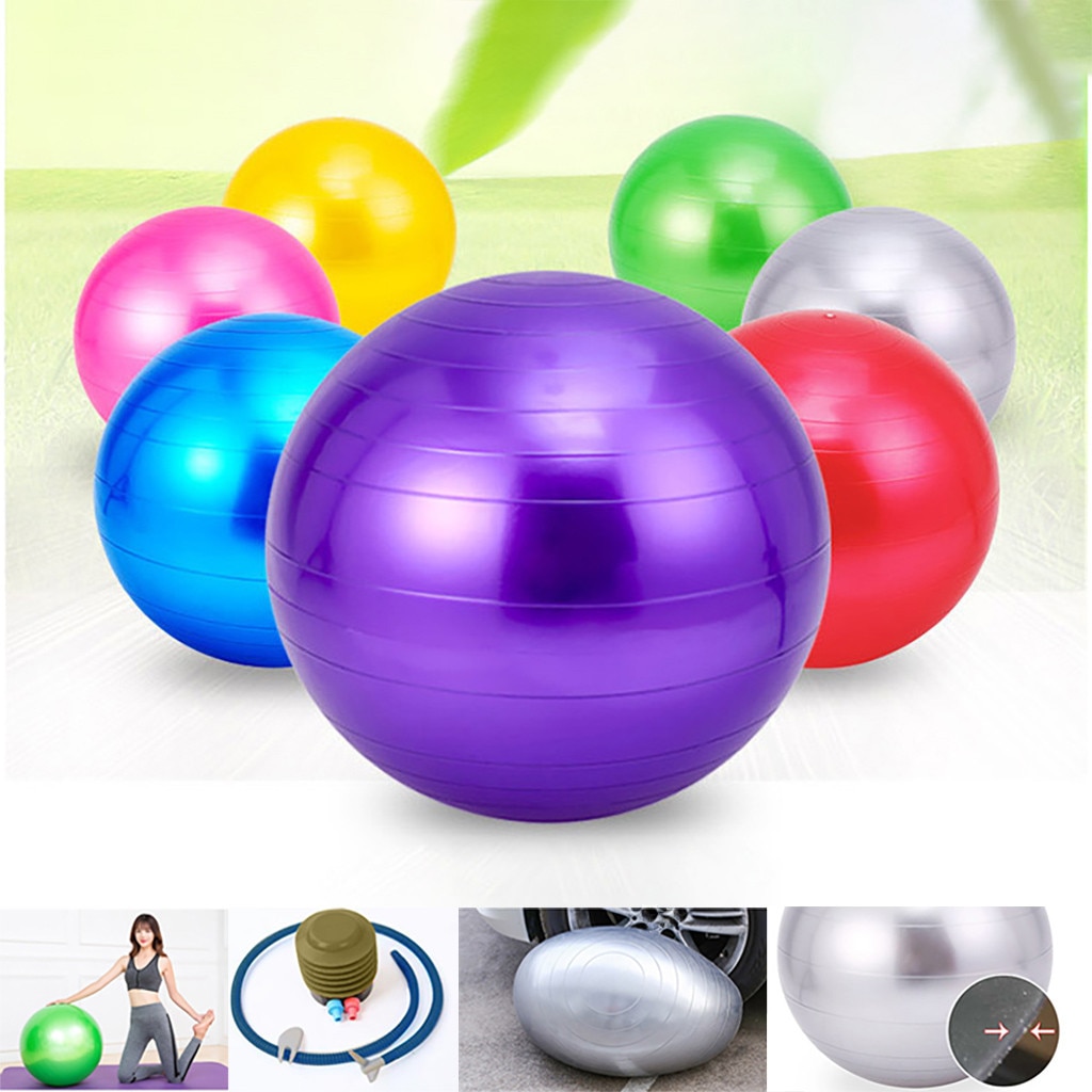65 cm sport fitness yoga bold pvc glat anti-eksplosion motion gym yoga bold fitness graviditet fødsel anti burst kerne bold