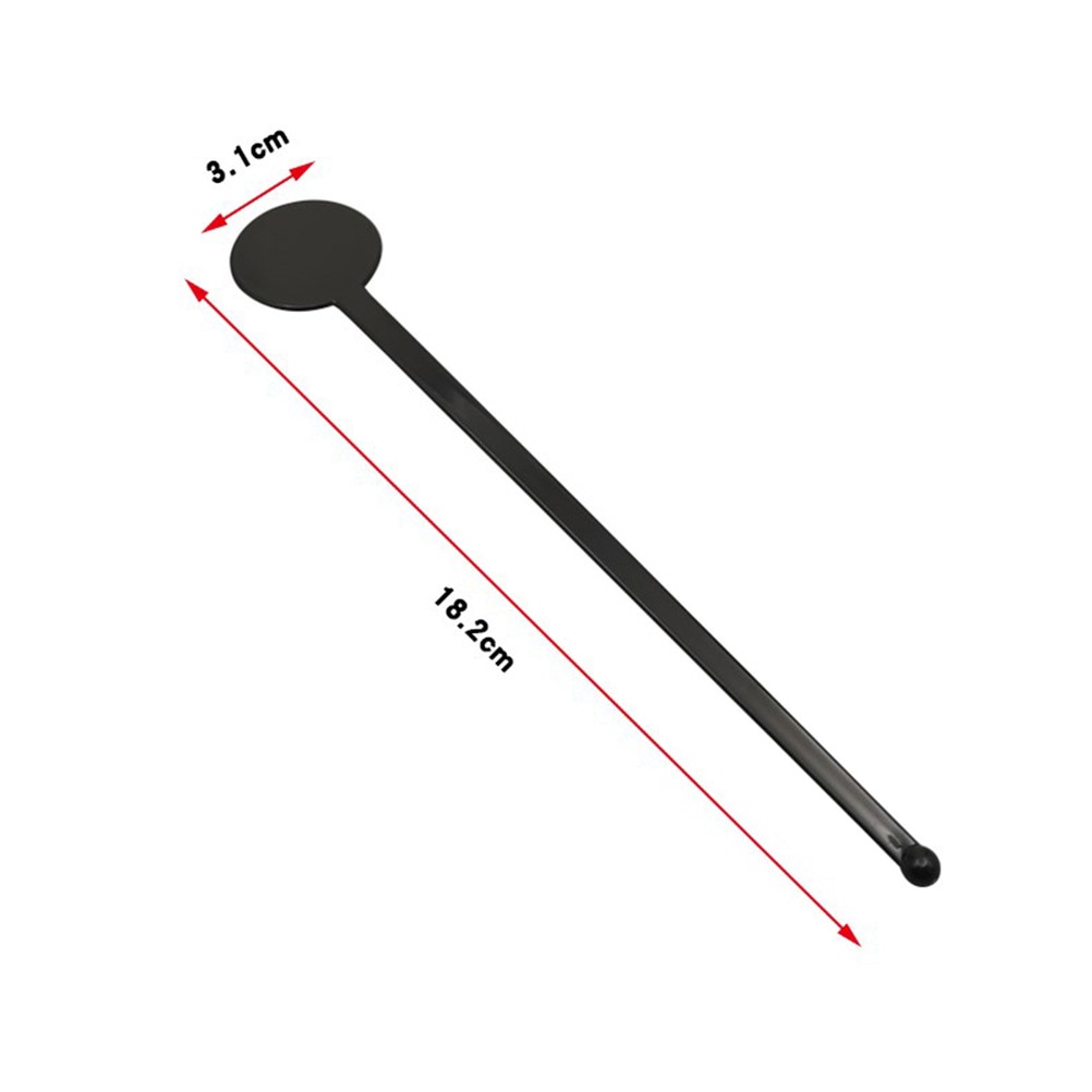100 stk omrøringsstang plast omrører drik drikke blenderstang muddler swizzle pinde blandestokke til køkkenbar