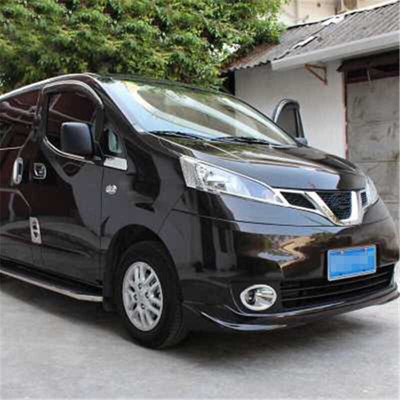 for Nissan NV200 ABS Chrome Front headlight Lamp Cover trim Rear headlight Lamp Cover trim Car styling