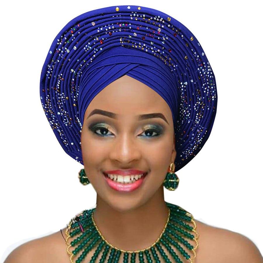 Turbante africano para boda, cinta para la cabeza, turbante africano