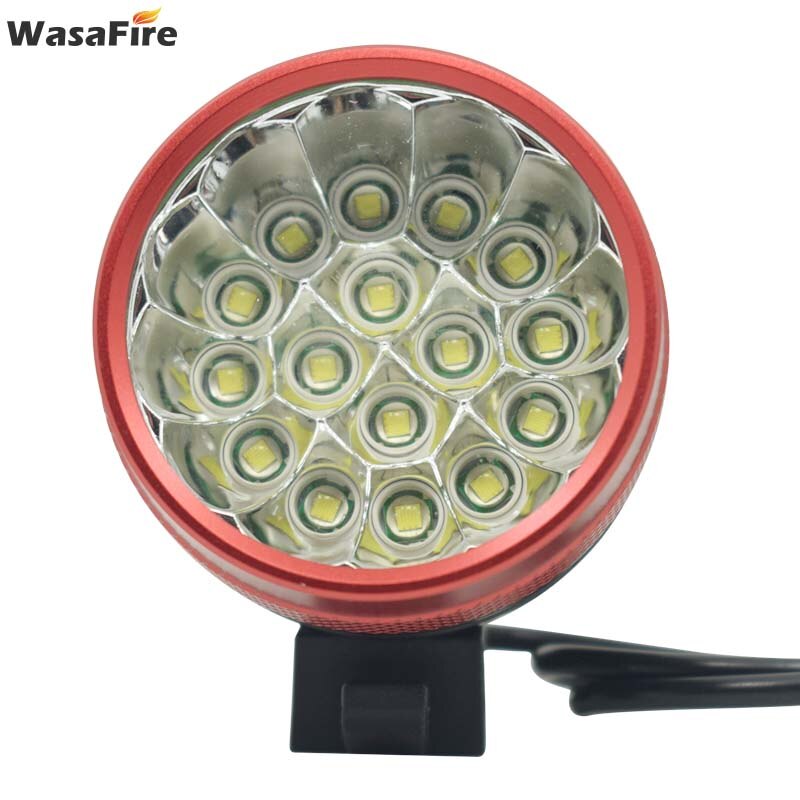 WasaFire 40000 lm 16 xT6 LED Fahrrad licht vorne Scheinwerfer Reiten Radfahren Fahrrad Front Licht für Outdoor Nacht Reiten Camping lampe