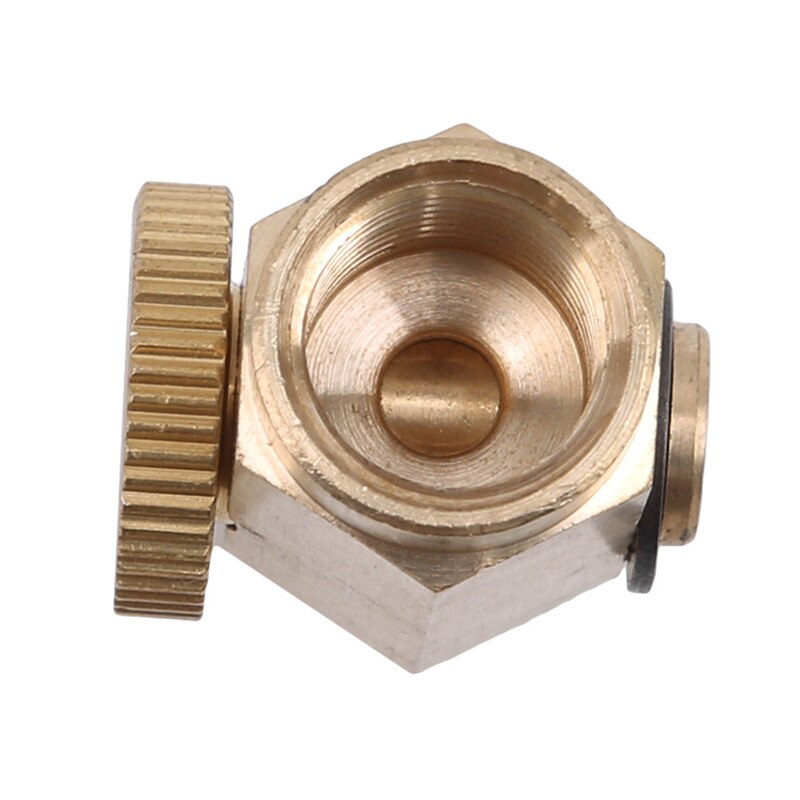 Ventile Pneumatische Durcheinander fließen Kontrolle Schalldämpfer Luft Auspuff Für Auto Goldene Pneumatische Geschwindigkeit Regulierung Ventil Kopf