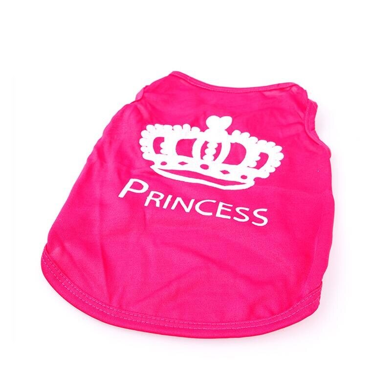 Corona ropa de perro suave princesa ropa para perro accesorios para mascotas perro pequeño de raza Chihuahua suministros de ropa de abrigo